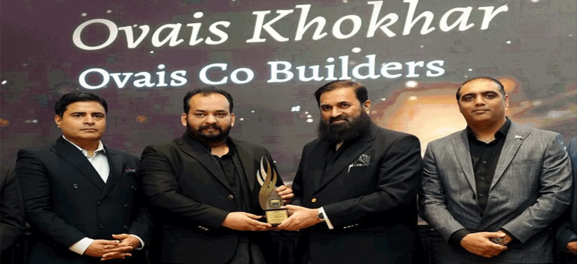GOVERNOR PUNJAB ROLE MODEL AWARD FOR OVAISCO BUILDERS AND DEVELOPERS
